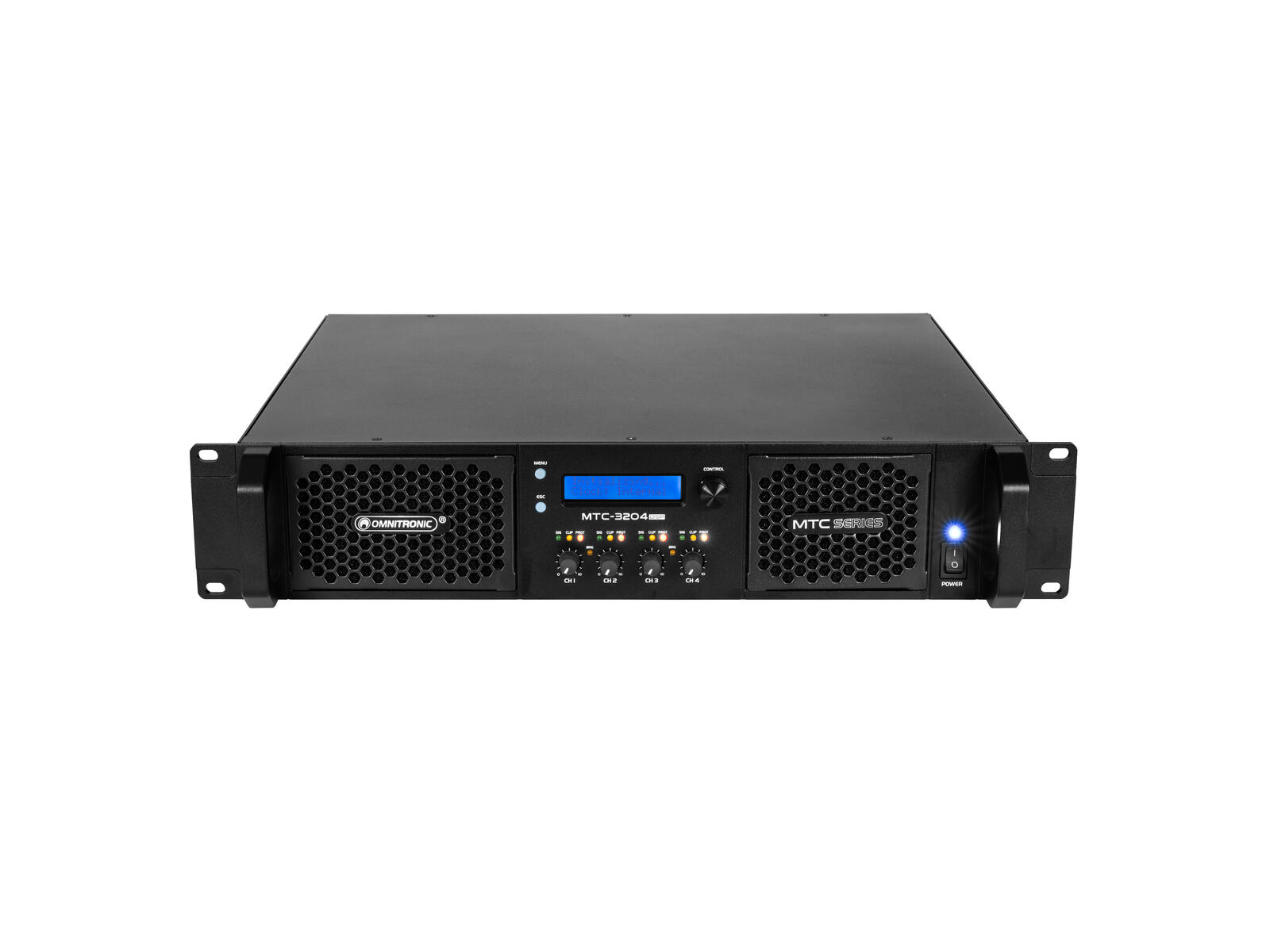 MTC-3204DSP 4-Kanal Endstufe mit DSP